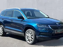 Blue Used 2018 Skoda Karoq SE L SUV | £15,690 (Fair price)