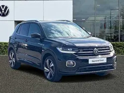 Black Used 2022 VW T-Cross R-line SUV | £19,495 (Fair price)