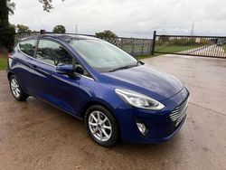 Blue Used 2017 Ford Fiesta Zetec Hatchback | £4,989 (A bit pricey)