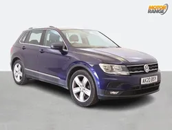 Blue Used 2020 VW Tiguan Match SUV | £18,295 (Good price)