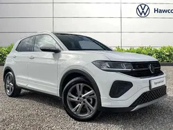 White Used 2024 VW T-Cross R-line SUV | £26,495 (Expensive)