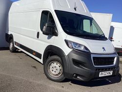 White Used 2022 Peugeot Boxer S Van | £14,390 (Fair price)