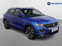 Blue Used 2020 VW T-Roc R-line SUV | £18,949 (Fair price)