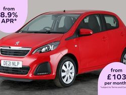 Red Used 2021 Peugeot 108 Active Hatchback | £8,393 (Fair price)