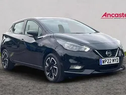 Black Used 2022 Nissan Micra Acenta Hatchback | £15,875 (A bit pricey)