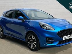 Blue Used 2024 Ford Puma Gen-E ST-Line SUV | £18,799 (Fair price)