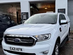 White Used 2021 Ford Ranger XLT Pickup | £12,490 (Fair price)