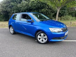 Blue Used 2018 Skoda Fabia SE Hatchback | £9,495 (Fair price)