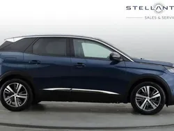 Blue Used 2022 Peugeot 3008 Allure Premium SUV | £17,388 (Fair price)