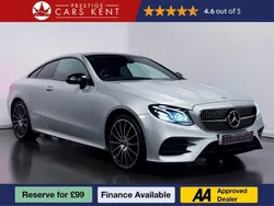 Silver Used 2020 Mercedes E400 AMG Line Premium Plus Coupe | £32,091 (Fair price)