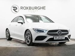White Used 2021 Mercedes CLA180 AMG line Sedan | £19,950 (Fair price)
