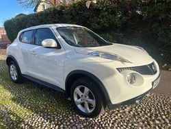 White Used 2013 Nissan Juke Visia SUV | £3,995 (Fair price)