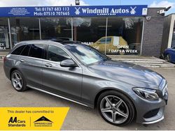 Grey Used 2017 Mercedes C220 AMG line Estate | £17,950 (A bit pricey)