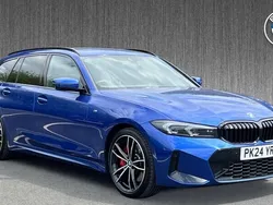 Blue Used 2024 BMW 320 M Sport Estate | £34,899 (Expensive)