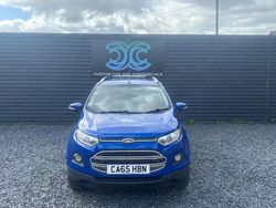 Blue Used 2016 Ford Ecosport Zetec SUV | £4,499 (Fair price)