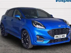 Blue Used 2022 Ford Puma ST-Line X SUV | £18,645 (Fair price)