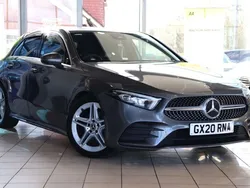 Grey Used 2020 Mercedes A200 AMG line Hatchback | £16,840 (Fair price)