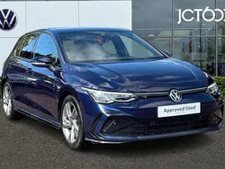 Blue Used 2021 VW Golf VIII R-line Hatchback | £19,882 (A bit pricey)