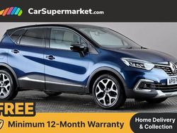 Blue/black Used 2019 Renault Captur GT-Line SUV | £8,697 (Fair price)