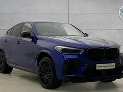 Blue Used 2023 BMW X6 M Competition Edition SUV | £73,450 (Fair price)