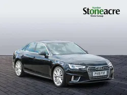 Black Used 2019 Audi A4 S-Line Sedan | £13,995 (Fair price)
