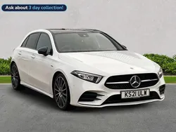 White Used 2021 Mercedes A200 Exclusive Hatchback | £19,199 (A bit pricey)