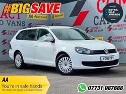 White Used 2011 VW Golf VI S Estate | £5,995