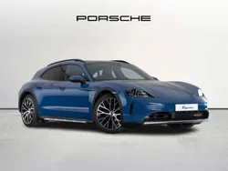 Neptune blue New 2024 Porsche Taycan 4S Cross Turismo Sedan | £108,011 (Expensive)