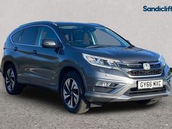Grey Used 2016 Honda CR-V EX SUV | £16,414 (Expensive)