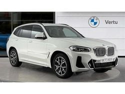 White Used 2023 BMW X3 M Sport SUV | £37,561 (Good price)