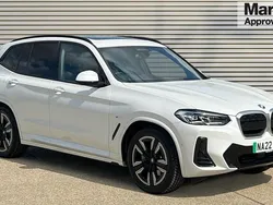White Used 2022 BMW iX3 M Sport SUV | £24,600 (Good price)