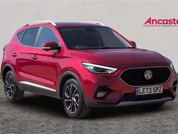 Tri coat dynamic red Used 2024 MG ZS Exclusive Sedan | £15,975 (Fair price)