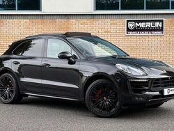 Black Used 2017 Porsche Macan Turbo SUV | £27,495 (Fair price)