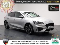 Silver Used 2021 Ford Focus ST-Line X Hatchback | £12,890 (Fair price)