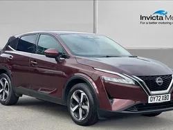 Red Used 2022 Nissan Qashqai N-Connecta SUV | £20,350 (A bit pricey)