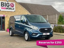 Blue Used 2022 Ford Transit Custom Limited | £14,494 (Super price)