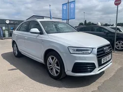 White Used 2016 Audi Q3 S-Line SUV | £9,990 (Good price)