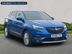 Blue Used 2018 Vauxhall Grandland X Sport SUV | £9,799 (Fair price)