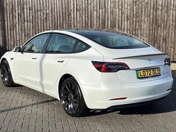 White Used 2022 Tesla Model 3 Performance Sedan | £27,199 (A bit pricey)