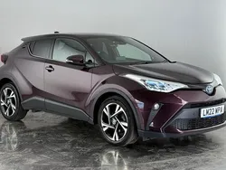 Mauve/purple Used 2022 Toyota C-HR Design SUV | £18,750 (Fair price)