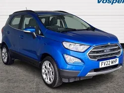 Blue Used 2022 Ford Ecosport Titanium SUV | £14,150 (Fair price)
