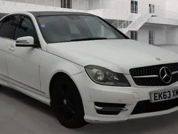 White Used 2013 Mercedes C220 AMG Sedan | £4,995 (Fair price)