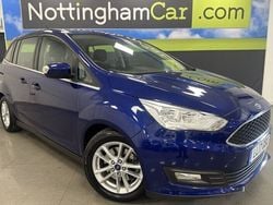 Blue Used 2017 Ford Grand C-Max Zetec MPV | £9,595 (Fair price)