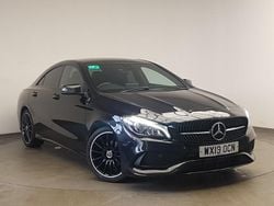 Black Used 2019 Mercedes CLA200 AMG line Sedan | £15,798 (Fair price)