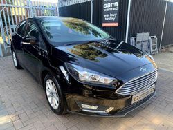 Black Used 2016 Ford Focus Titanium Hatchback | £5,495 (Fair price)