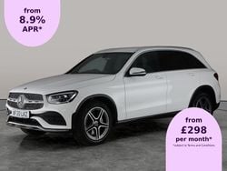 White Used 2020 Mercedes GLC220 AMG line SUV | £19,951 (Fair price)