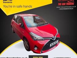 Red Used 2016 Toyota Yaris Hybrid Hatchback | £8,288 (A bit pricey)