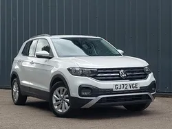 White Used 2022 VW T-Cross Edition SUV | £16,498 (Fair price)