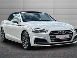 Ibis white Used 2019 Audi A5 Cabriolet S-Line Cabriolet | £18,399 (Fair price)