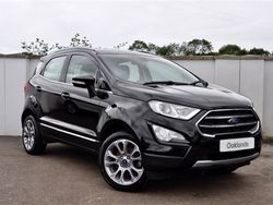 Black Used 2018 Ford Ecosport Titanium SUV | £9,295 (A bit pricey)